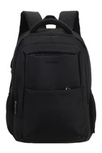 Mochila Notebook Compacta Namaro Bags - vista frontal con bolsillos superiores