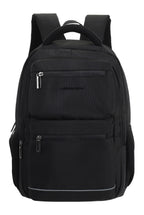 Mochila Notebook Doble División Namaro Bags - vista frontal con dos bolsillos con cierre