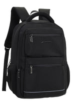 Mochila Notebook Doble División Namaro Bags - vista de tres cuartos con logo JENBACH