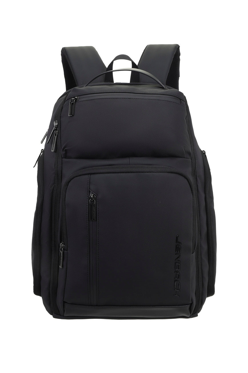 Mochila Notebook Travel 180° Namaro Bags - vista frontal con múltiples bolsillos
