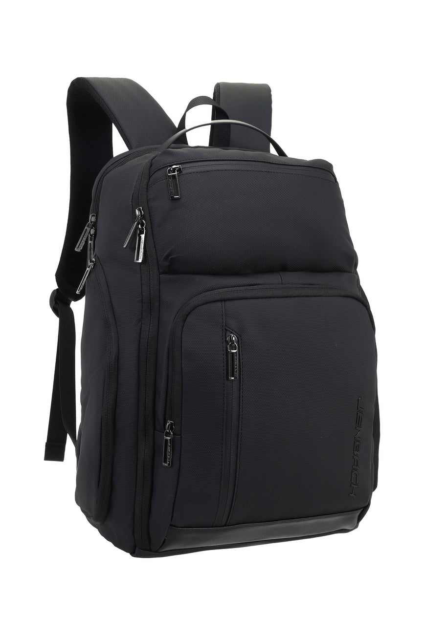 Mochila Notebook Travel 180° Namaro Bags - vista lateral con asas de transporte
