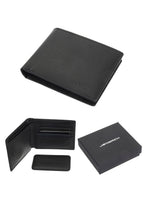 Billetera de Cuero Magnética para Celular Namaro Bags - collage con porta tarjetas magnético y estuche de regalo JENBACH