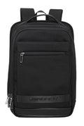 Mochila Notebook Clásica Namaro Bags - vista frontal con textura texturizada y logo JENBACH