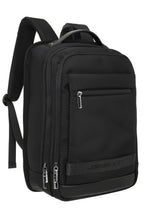 Mochila Notebook Clásica Namaro Bags - vista lateral con asa de mano y correa acolchada