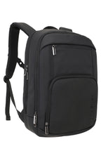 Mochila Notebook Urbana Namaro Bags - vista de tres cuartos con múltiples bolsillos con cierre