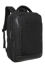 Mochila Notebook Ejecutiva Namaro Bags - vista lateral con base reforzada y bolsillo frontal