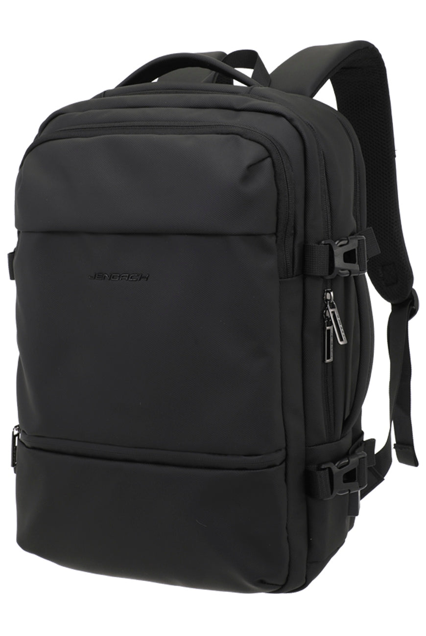Mochila Notebook Sport Urbana Namaro Bags - vista lateral con hebillas de ajuste y correas acolchadas